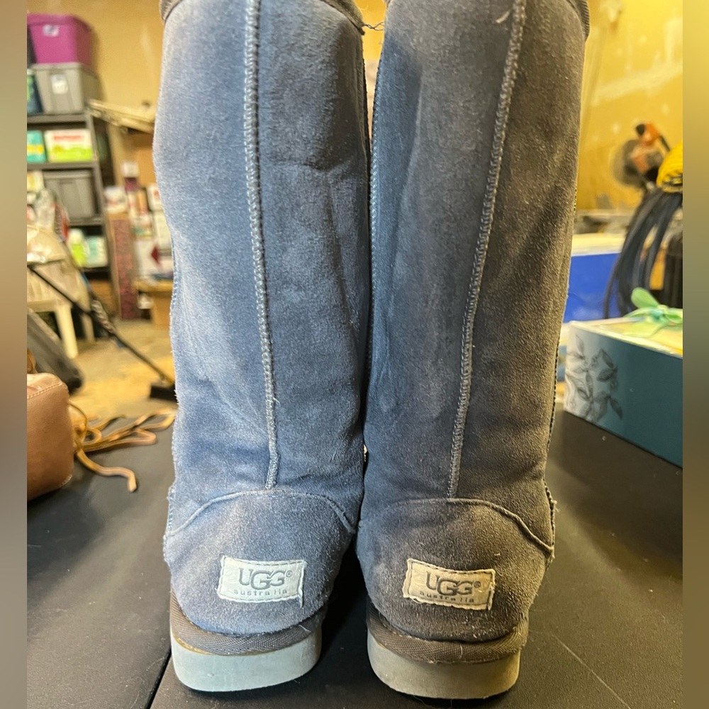 Used Tall Gray Uggs